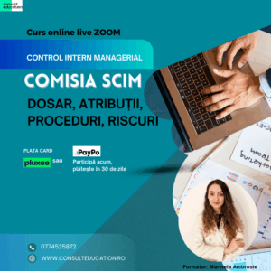 Webinar Comisia de Control Intern Managerial (SCIM)