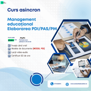 Elaborarea Documentelor de Management Educațional PDI/PAS