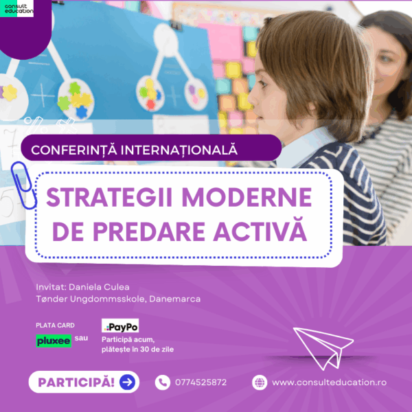 Conferință internațională - Strategii moderne de predare activă