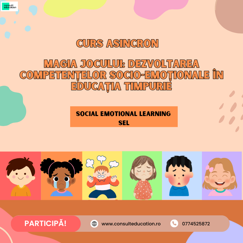 Magia Jocului: Dezvoltarea Competențelor Socio-Emoționale în Educația Timpurie