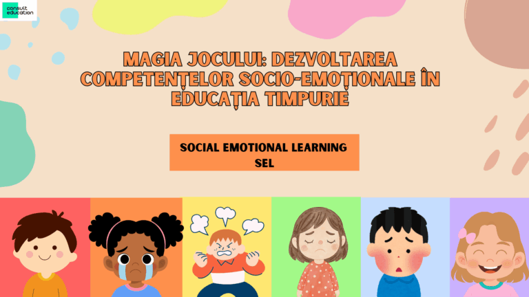 Magia Jocului: Dezvoltarea Competențelor Socio-Emoționale în Educația Timpurie
