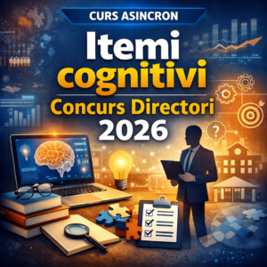 Curs asincron Itemi cognitivi concurs directori 2026